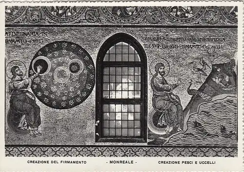 Monreale, Crerzione del Firmamento ... ngl F2486