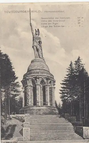 Hermannsdenkmal im Teutoburger Wald gl1926 F6722