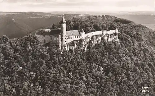 Burg Teck, Post Owen gl1960 F0419