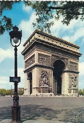 Paris, Le Arc de triomphe de l'Etoile ngl F2602