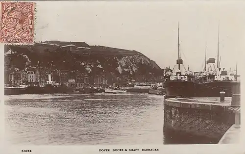 Dover, Docks & Shaft Barracks gl1924 F3435
