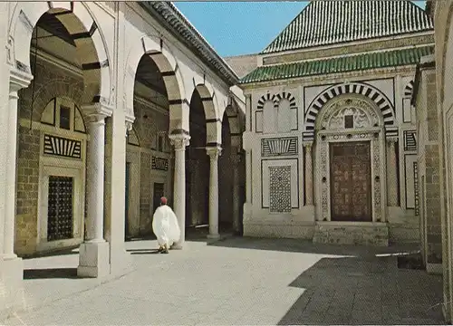 Tunesien, Tunis, L'intérieur de la Mosquée Hamouda Pac ha ngl F4461