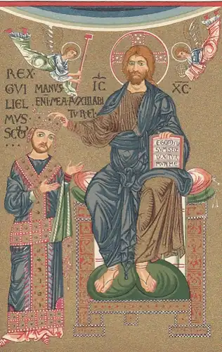 Monreale, La Basilica di S.Maria Nuova, Krönung ngl F1266