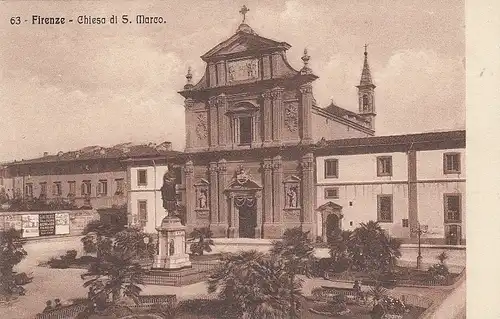 Firenze, Chiesa di s.Marco ngl F1271