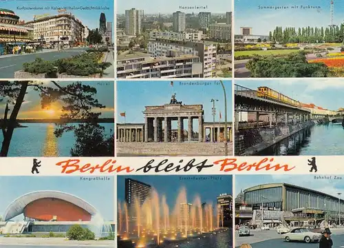 Berlin, Mehrbildkarte ngl F6887