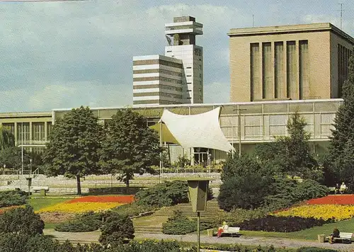 Berlin, Funkturm, Park mit SFB-Gebäude ngl F6959