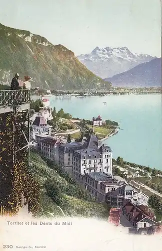 Territet et les Dents du Midi ngl F2754