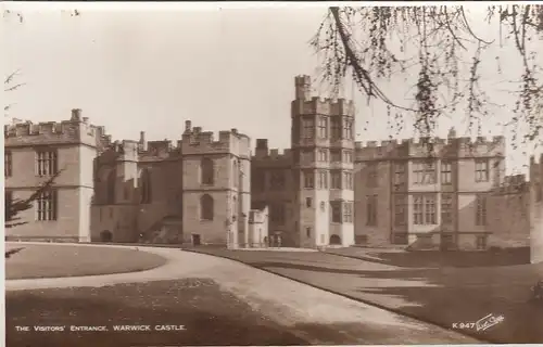 Warwick Castle, The Visitors' Entrance ngl F1369