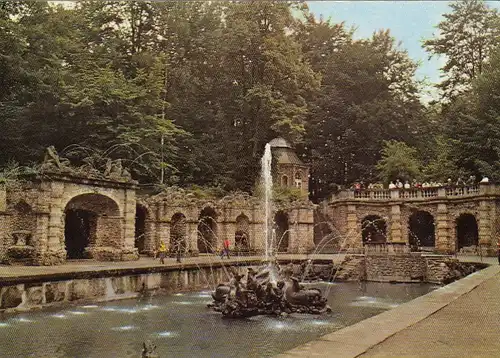 Bayreuth, Schloß Eremitage, Untere Grotte gl1981 F3738