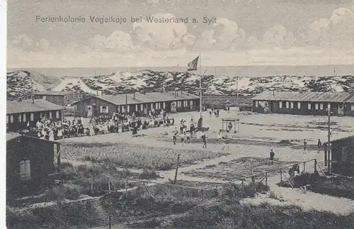 Nordseebad Westerland auf Sylt, Ferienkolonie Vogelkoje ngl F6393