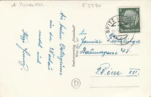 Spitz an der Donau, Niederösterreich, gl1938 F3790