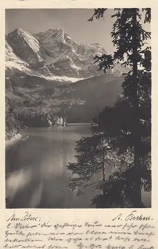 Am Eibsee, Zugspitzgebiet gl1935 F0754