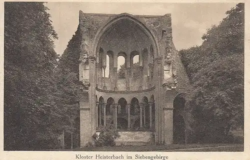 Kloster-Ruine Heisterbach im Siebengebirge ngl F1094