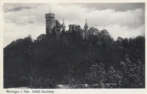 Meiningen i. Thür., Schloß Landsberg gl1940 F3534
