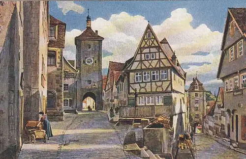 Rothenburg o.T., Plönlein ngl F1579