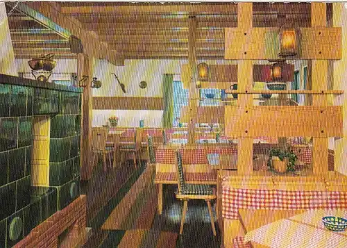 Konsum-Gaststätte Köhlerhütte an derTalsperre Sosa (Erzgebirge) gl1972 F2956