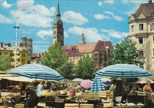 München, Viktualienmarkt gl1969 F2935