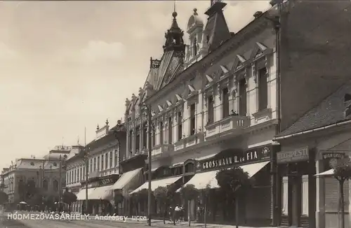 Hódmezövásárdely, Andrássy ucca ngl F4780