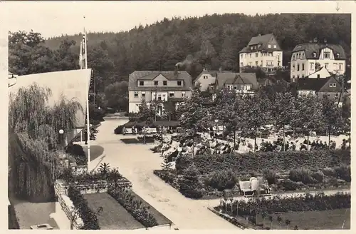 Radiumbad Oberschlema, stärkstes Radiumbad der Welt, Konzertplatz gl1939 F3595