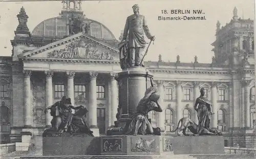 Berlin NW, Bismarck-Denkmal gl1924 F7264