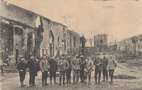 1.WK Muzeray Ortsbesichtigung feldpgl1916 F1185