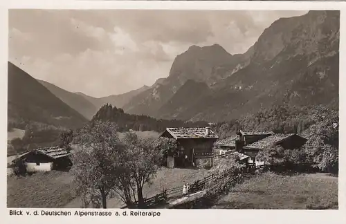 Blick v.d.deutschen Alpenstraße a.d.Reiteralpe ngl F2992