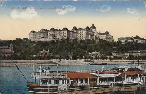 Budapest, Királyi vár, Königl.Burg gl1916 F4802