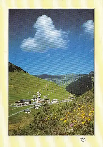 Faschinajoch, Grosses Walsertal, Vorarlberg, gegen Mittagsspitze ngl F0880