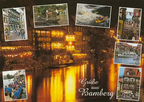 Bamberg an der Regnitz, Mehrbildkarte ngl F4023