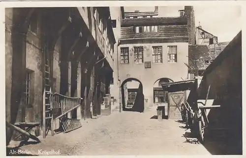 Berlin, Krögelhof in Alt-Berlin ngl F6760