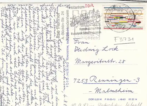 Sächs.Schweiz, Festung Königstein/Elbe, Blick z.Pfaffenstein gl1983 F3731