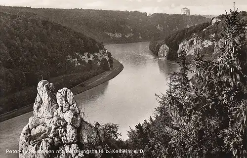 Peter- u.Paulfelsen mit Befreiungshalle b.Kelheim a.Donau ngl F1001