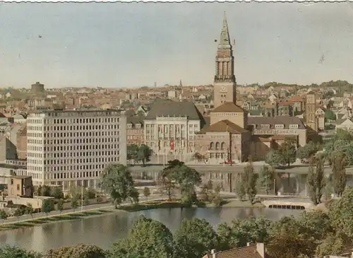 Kiel, Kleiner Kiel und Rathaus gl1959 F7474