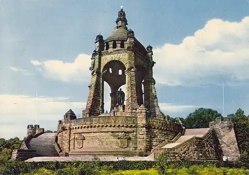 Porta Westfalica, Wittekindberg, Kaiser-Wilhelm-Denkmal ngl F1011