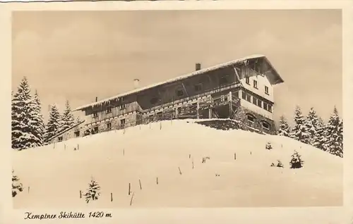 Heilbronner Skihütte nahe Oberstdorf ngl F1804