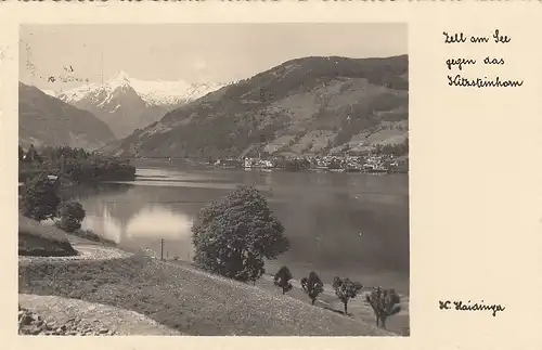 Zell am See gegen das Kitzsteinhorn gl1942 F3793