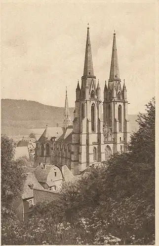 Marburg, Lahn, St.Elisabeth-Kirche ngl F1046