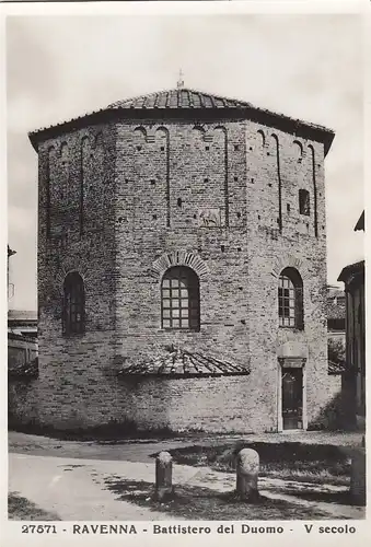 Ravenna, Battistero del Duomo ngl F1451