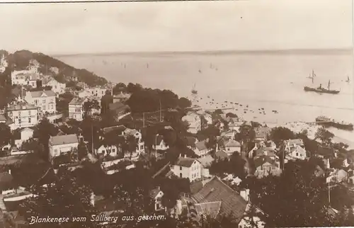 Blankenese (Hamburg), Blick vom Süllberg aus ngl F5093