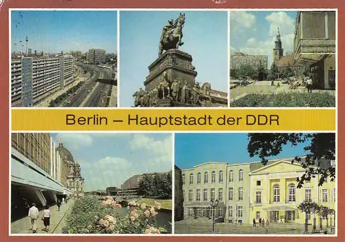 Berlin, Mehrbildkarte gl1986 F6939