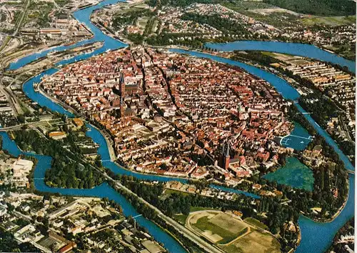 Hansestadt Lübeck, Luftbild ngl F3880