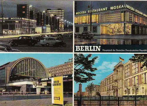 Berlin, Mehrbildkarte gl1962 F6948