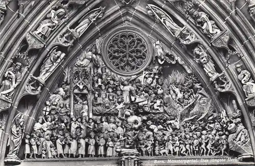 Bern, Münsterportal, das jüngste Gericht gl1965 F3287