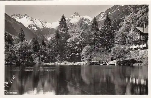 Christlesee bei Oberstdorf, Allgäu ngl F1923