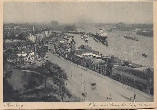 Hamburg, Hafen mit Dampfer "Cap Polonio" ngl F5146