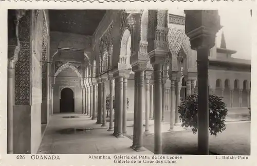 Granada, Alhambra, Galeria del Patie de los Leones ngl F1973