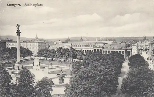 Stuttgart, Schlossplatz ngl F1571