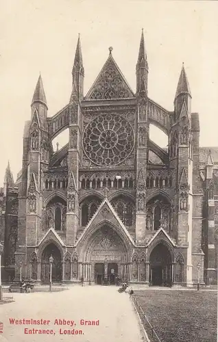 London, Westminster Abbey, Grand Entrance ngl F3972
