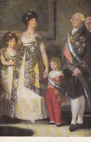 GOYA La Familia de Carlo IV. ngl F2031