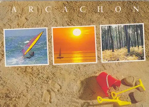 Archachon (Gironde) Bassin d'Arcchachon gl1994 F4380